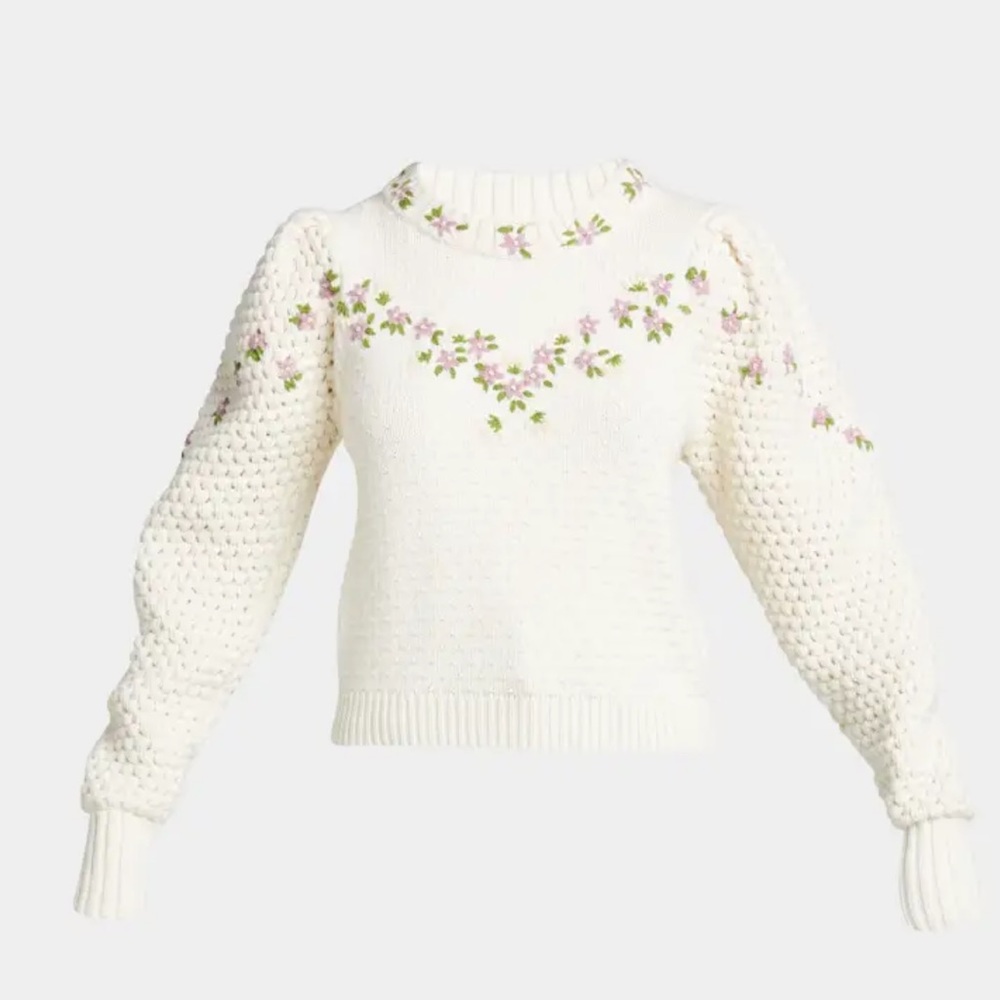 Love shack fancy sweater. New with tags